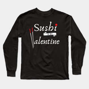 Sushi valentine's day Long Sleeve T-Shirt